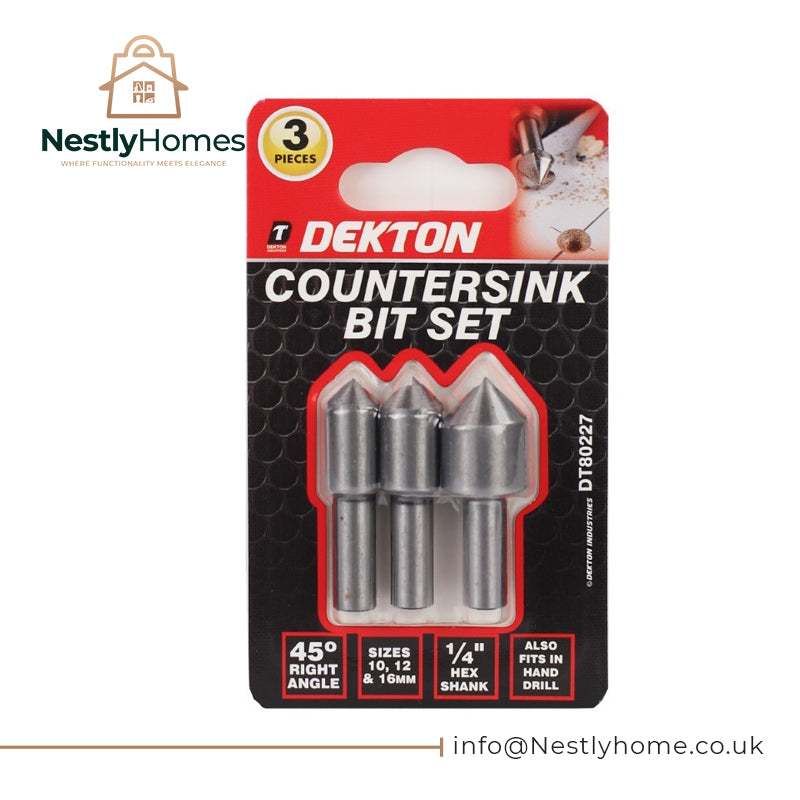 Dekton Countersink 3pc