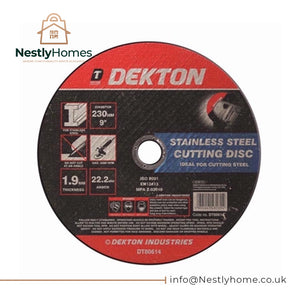 Dekton Cutting Disc Metal 230mm(singles)