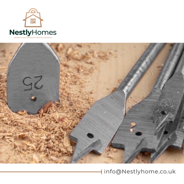 Dekton Drill Set Flat Wood 6pc
