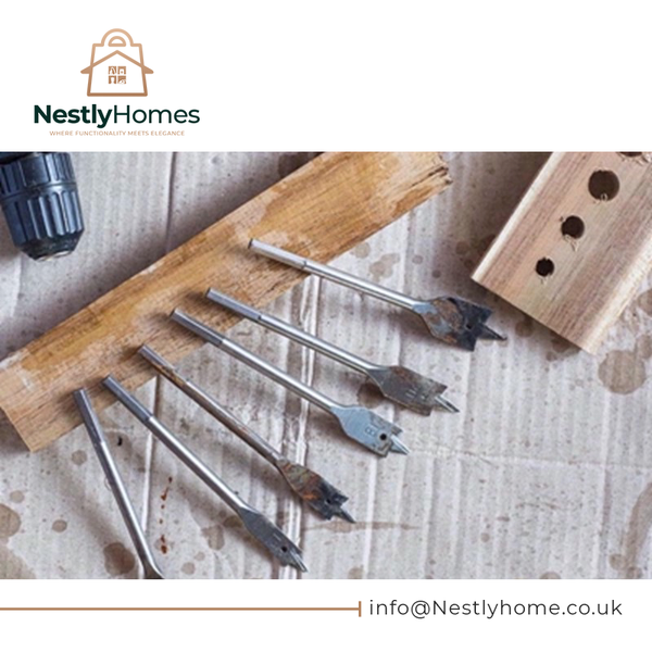 Dekton Drill Set Flat Wood 6pc