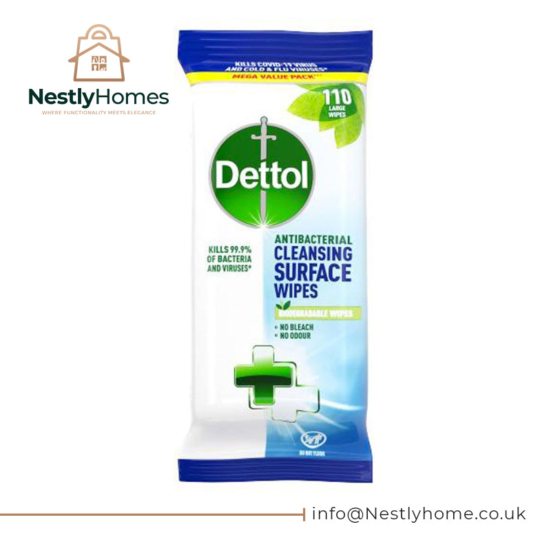 Dettol Wipes 110s Surface Original PK3