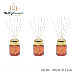 Diffuser Amber & Sandlewood 50ml Set of 3