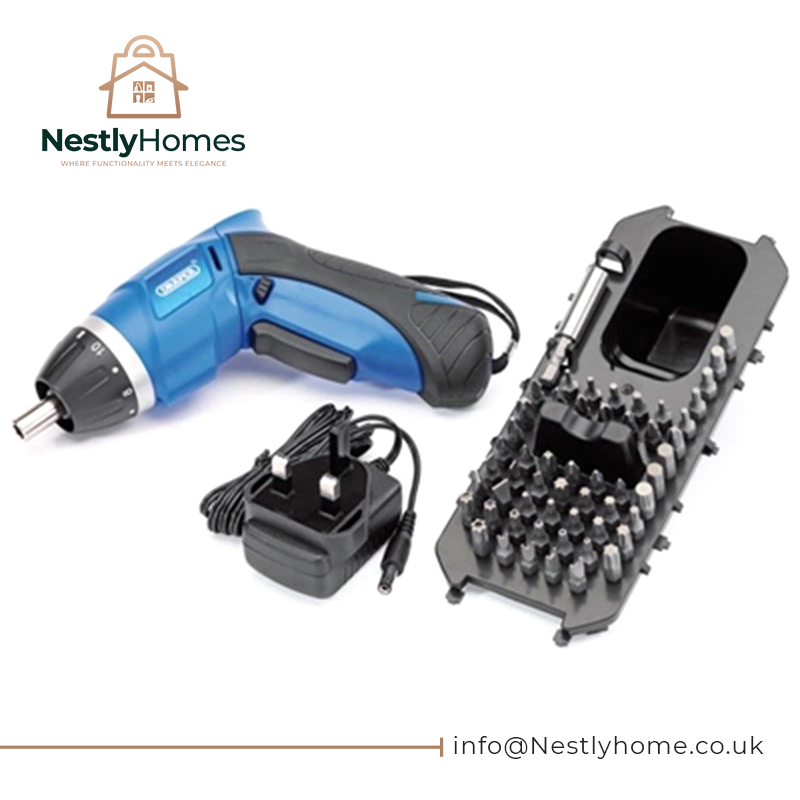 Draper Cordless Li-Ion Screwdriver Kit