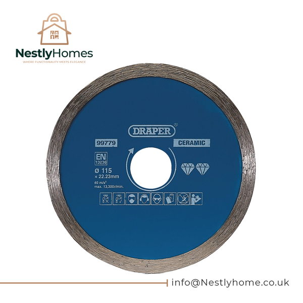 Draper Diamond Blade Seg 115mm
