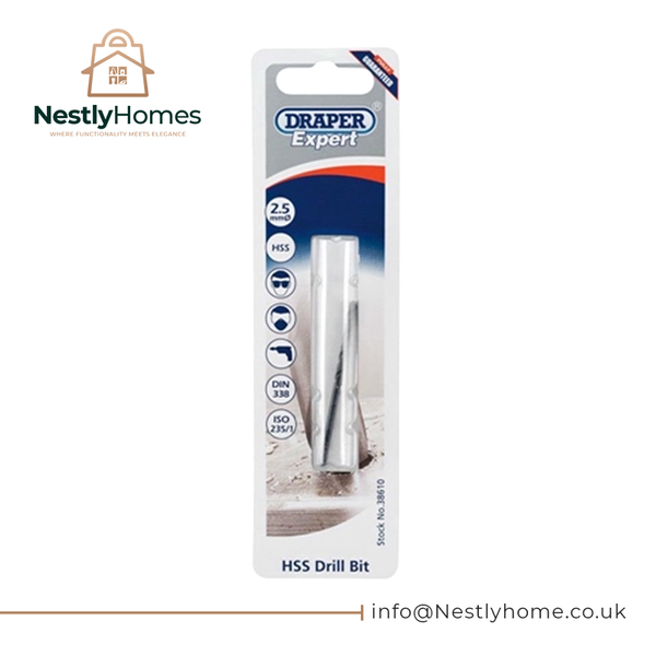 Draper HSS 2.5mm Drill Bit