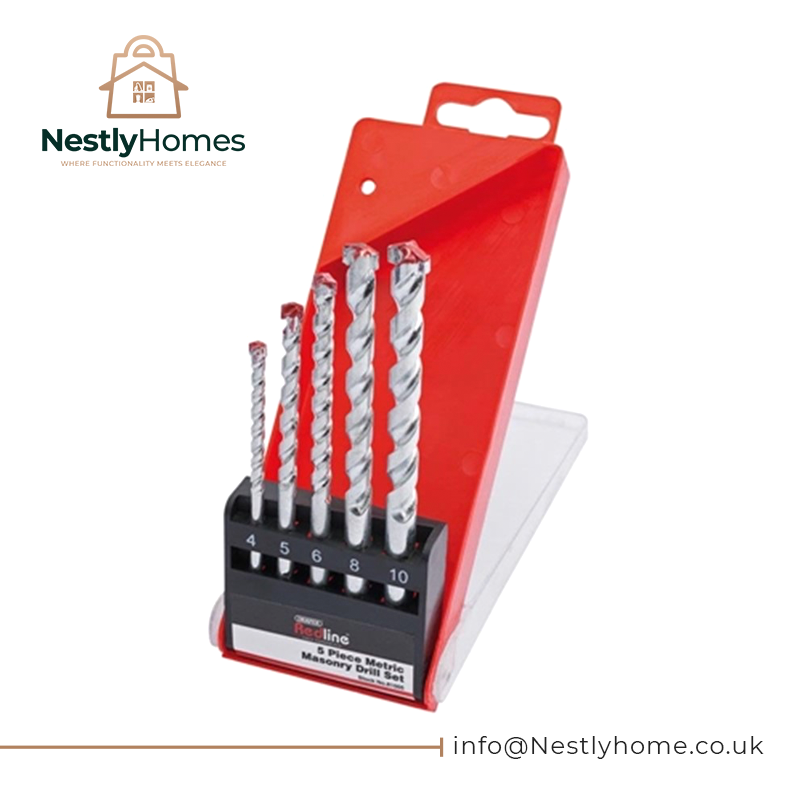 Draper 5-Piece DIY Masonry Drill Set