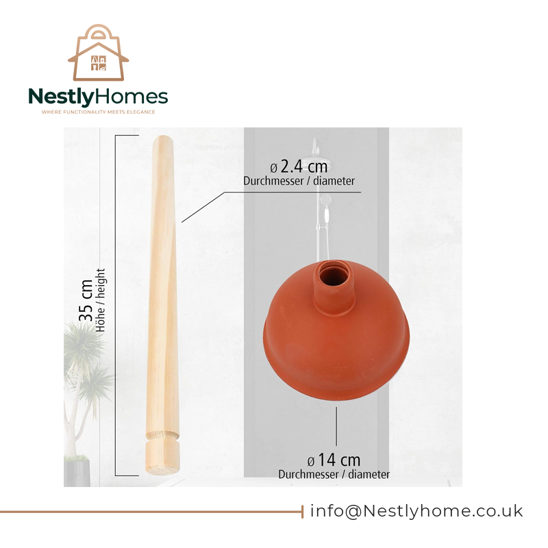 Draper Sink Plunger 135mm Set