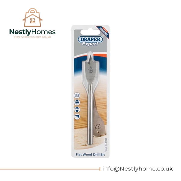Draper Wood Bit Flat 19.0mm