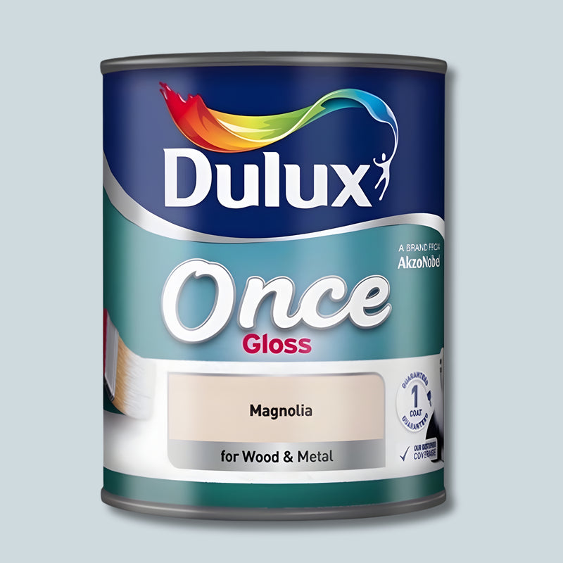 Dulux Once Gloss Magnolia 750Ml