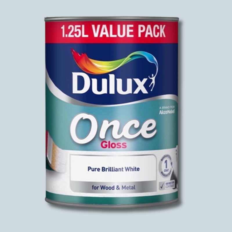 Dulux Once Gloss Pbw 1.25L