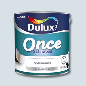 Dulux Once Satinwood Pbw 2.5L