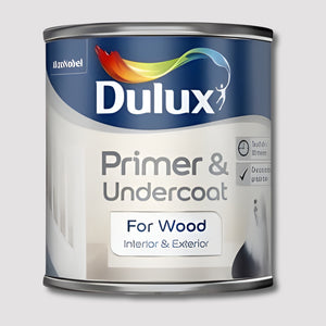 Dulux Primer & Undercoat For Wood 250Ml
