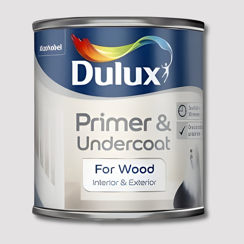Dulux Primer & Undercoat For Wood 250Ml