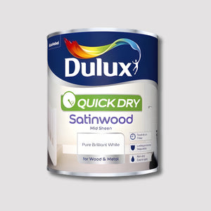 Dulux Qd Satinwood Pbw 750Ml