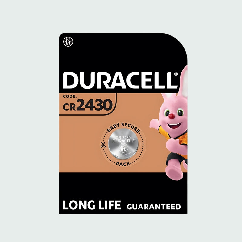Duracell Dl2430 Cr2430 Lithium Coin Cell Battery