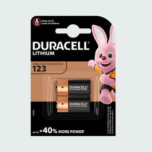 Duracell Batteries Lithium 123 2Pce