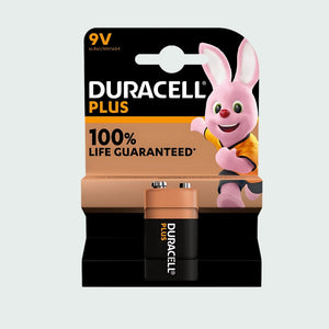 Duracell Plus Mn1604 9V Batteries