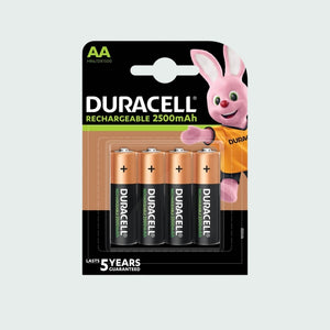 Duracell Rechargeable Aa 2500Mah Batteries