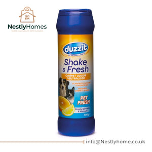 Duzzit Shake & Fresh Carpet Odour Pet Fresh 500g