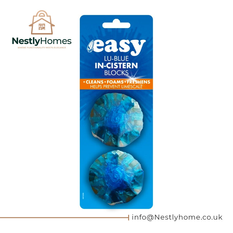 EASY LU BLUE TOILET BLOCK TWIN
