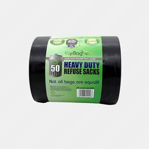Ecobag Black Heavy Duty 50 Bag 50Ltr