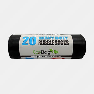 Ecobag Black Rubble 20 Bag 30 Ltr