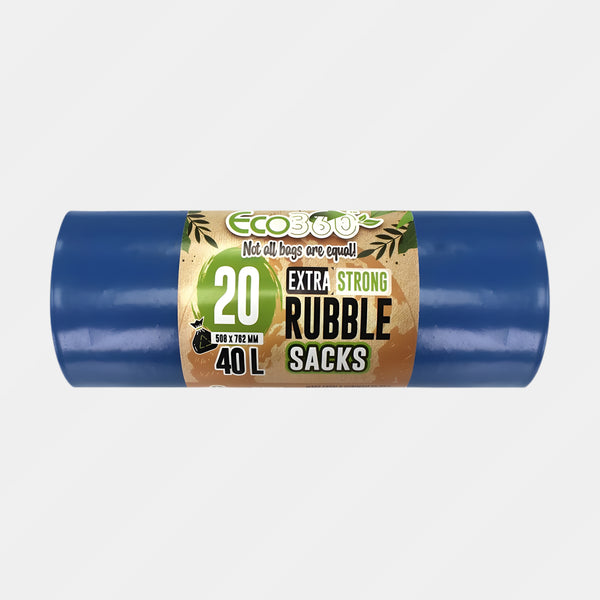 Ecobag Blue Rubble 20 Bag 40 Ltr