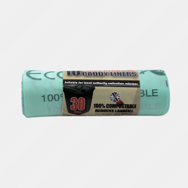 Ecobag Compostable Caddy Liner 10 Bag 30Ltr