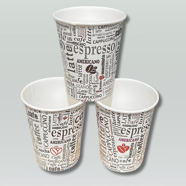 Eco Wise Paper Cups Single Wall 80Z 50Pcs