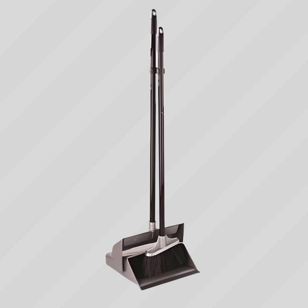 Elliott Long Dustpan+Brush Self Closing