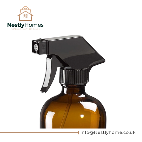 Elliotts Glass Spray Bottle Brown480ml