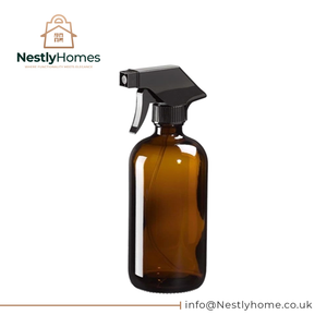Elliotts Glass Spray Bottle Brown480ml