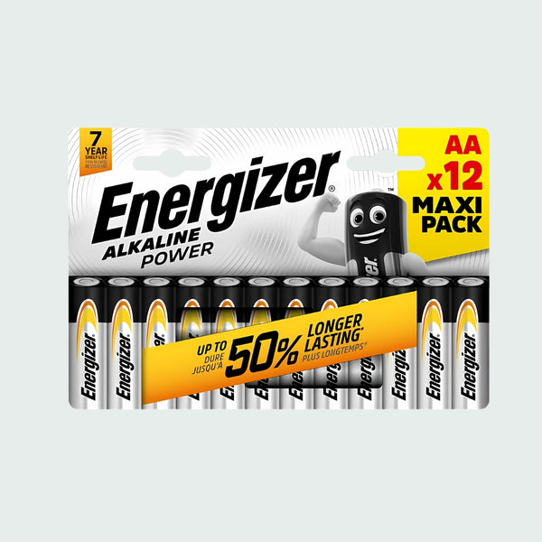 Energizer Aaa Alkaline Power Batteries (Pack Of 12)