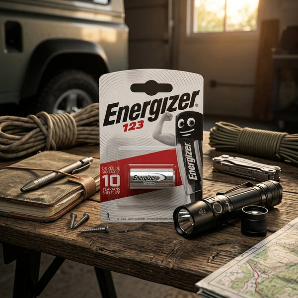 Energizer Cr123 Lithium Battery (1 Pcs)