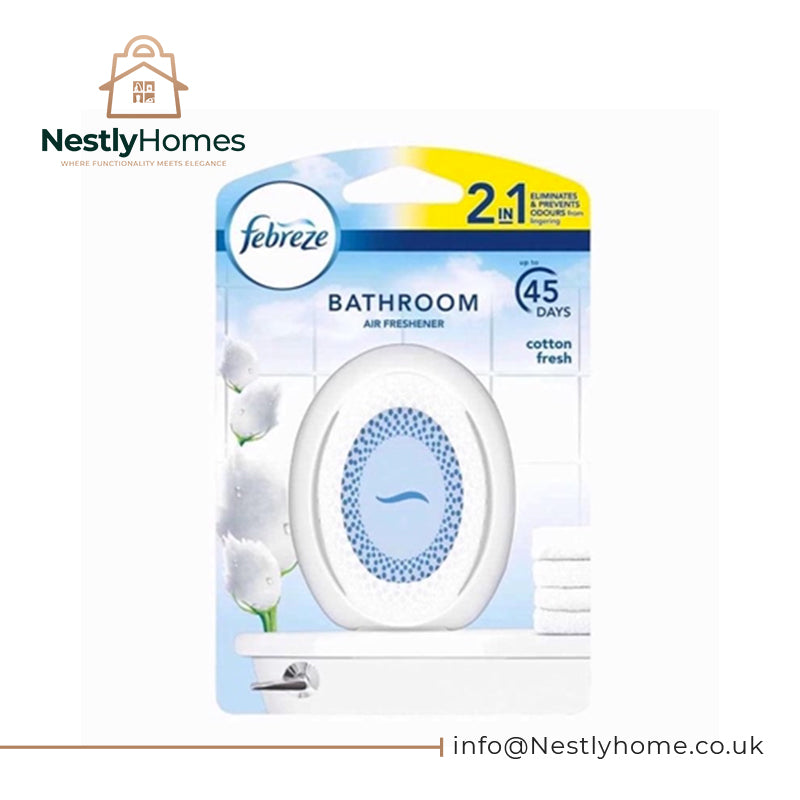 FEBREZE AIR FRESHENER BATH COTTON PK8