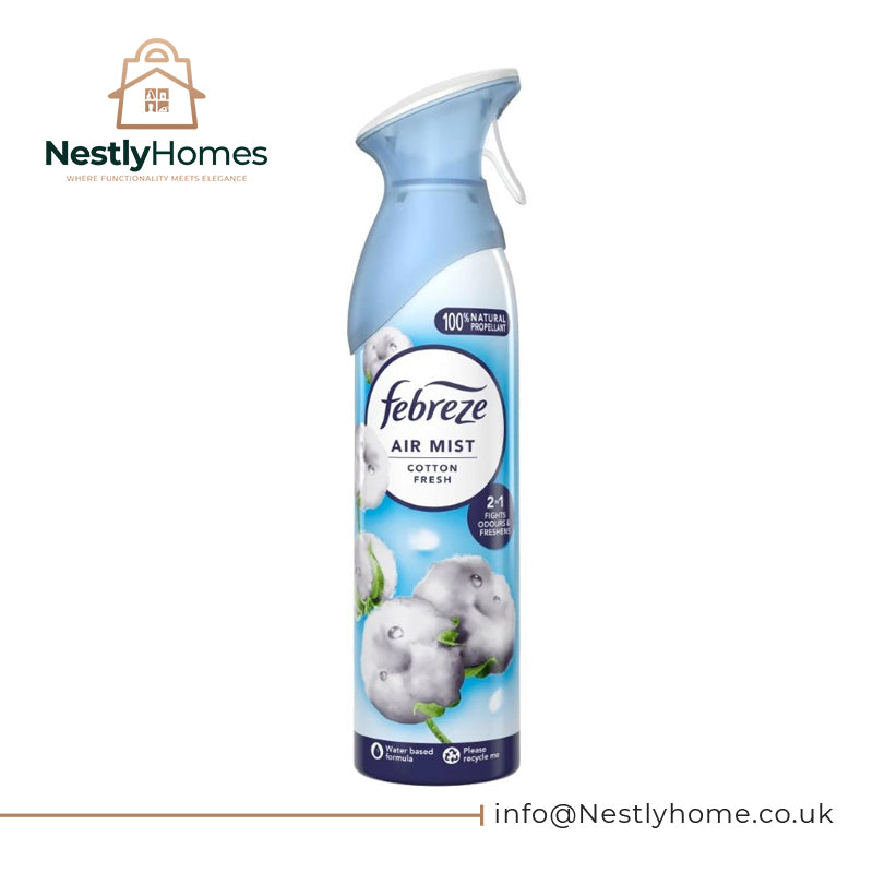 Febreze Air Freshener Cotton Fresh 185ml – Pack of 8