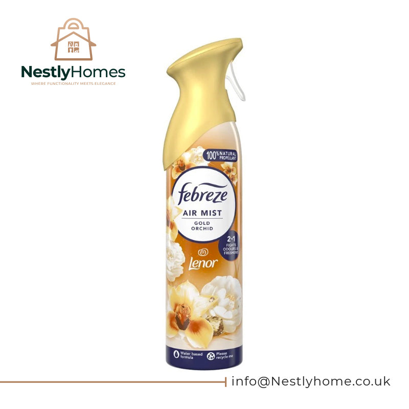 Febreze Air Freshener Gold Orchid 185ml – Pack of 8