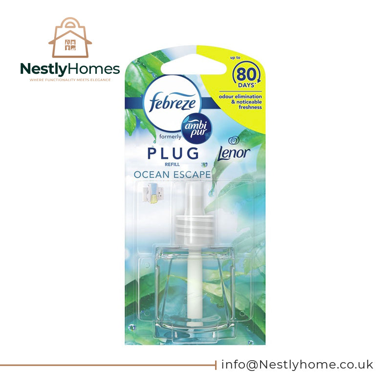 Febreze Plug Refill Lenor Ocean 20ml – Pack of 6