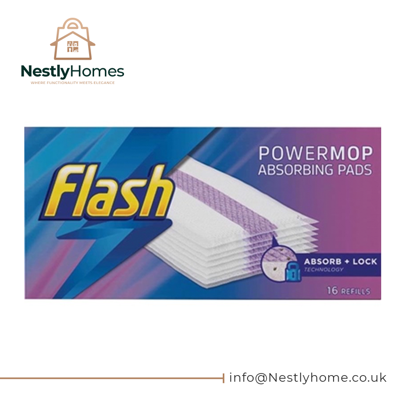 Flash Powermop Refill Pads 16s