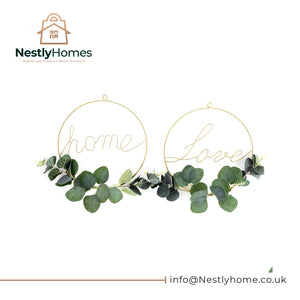 Flower Hoop Wall Deco 25cm