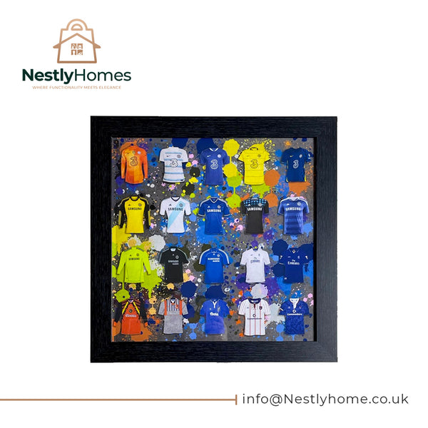 Frame Chelsea F.c Kits 40x40cm