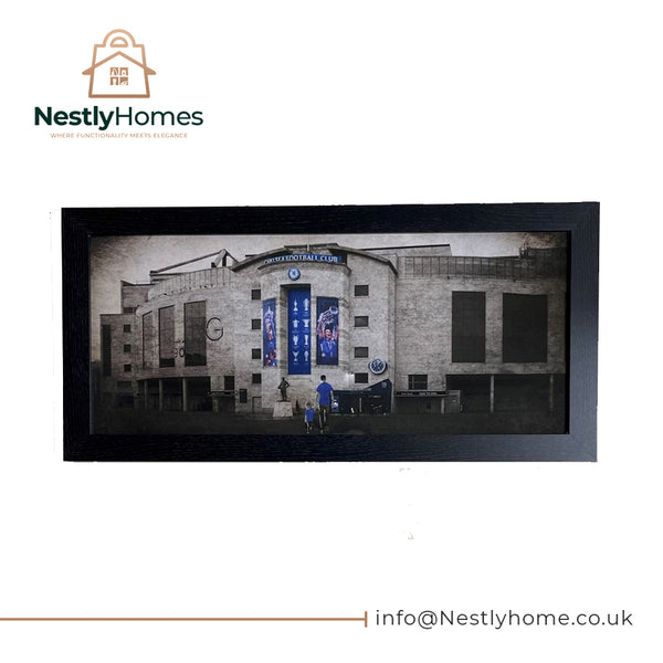 Frame Chelsea F.c Stamford Bridge 70x30cm