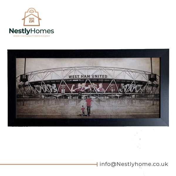 Frame West Ham United F.c London Stadium 70x30cm