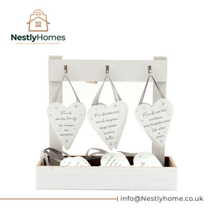 Friends Hanging Plaque 8.5x11cm