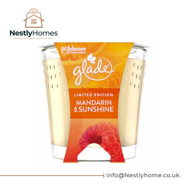 Glade Candle 129g Mandarin & Sunshine
