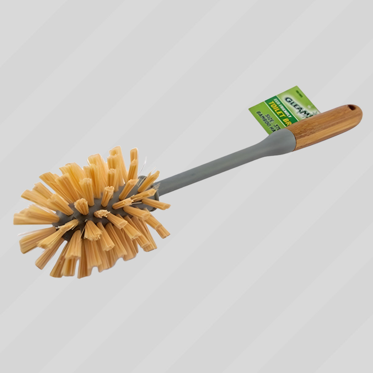 Gleamax Toilet Brush Bamboo Handle 37 Cm