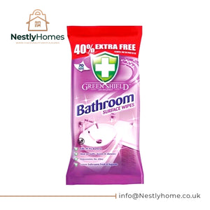 GREEN SHIELD BATHROOM WIPES 70S