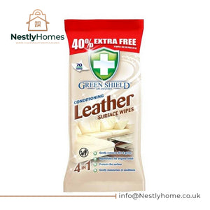 GREEN SHIELD LEATHER WIPES 70S
