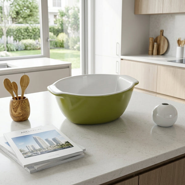 Oven Love Baking Dish Oval Lime Green 0.19L