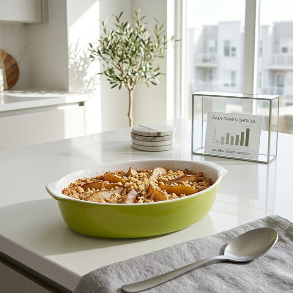 Oven Love Baking Dish Oval Lime Green 0.9L